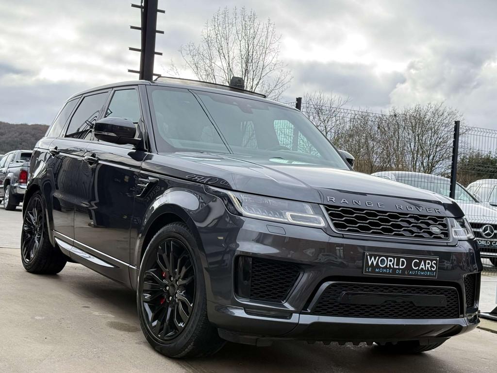 Land Rover Range Rover Sport 2.0 Si4 HSE PNEUMATIC TOIT PANO, Autos, Cuir, Argent ou Gris, Achat, Euro 6