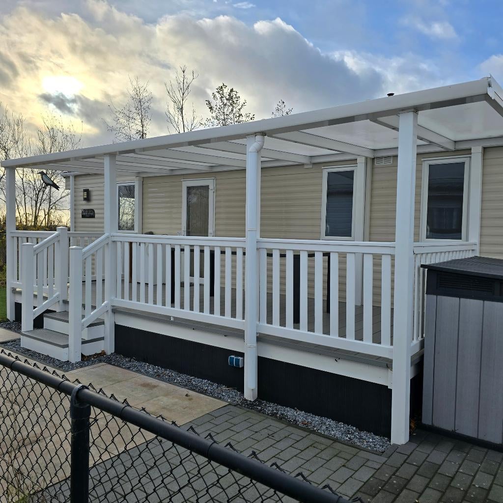 Prachtige stacaravan aan de Zeeuwse kust!, Caravanes & Camping, Jusqu'à 6