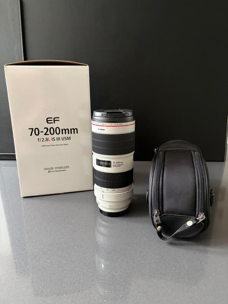 Canon EF 70-200mm f/2.8L IS III USM, Audio, Tv en Foto, Ophalen