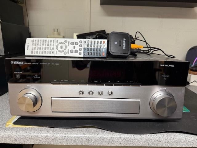 Mooie Yamaha receiver RX-A820 Aventage titanium, Ophalen, Yamaha, Zo goed als nieuw, 120 watt of meer
