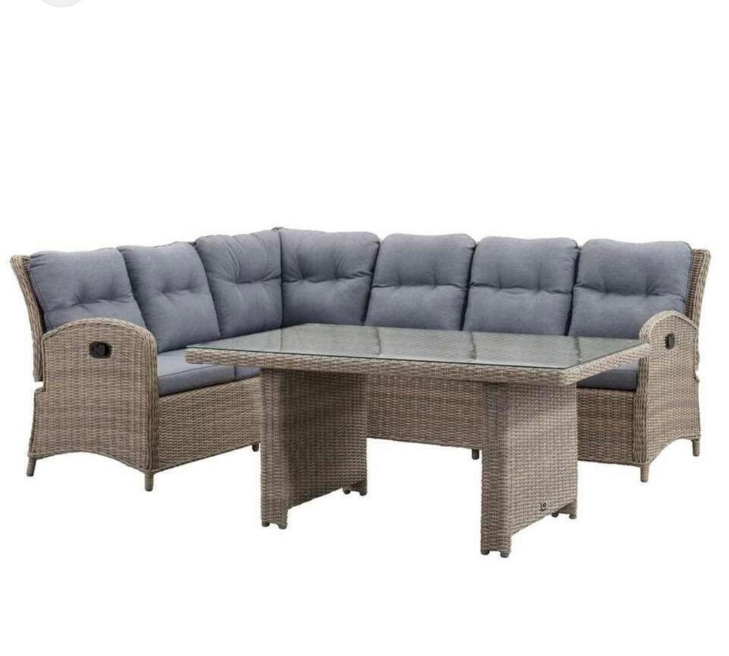 Tuintafel NIEUW IN DE DOOS, Enlèvement, Neuf, Rectangulaire, Osier