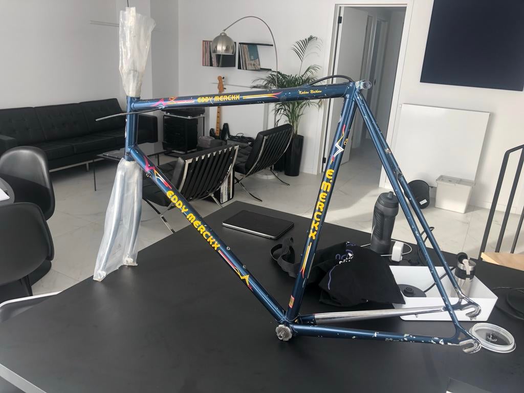 Eddy Merckx Strada OS Frameset 58cm, Vélos & Vélomoteurs, Enlèvement, Utilisé, Vélo de course, Cadre