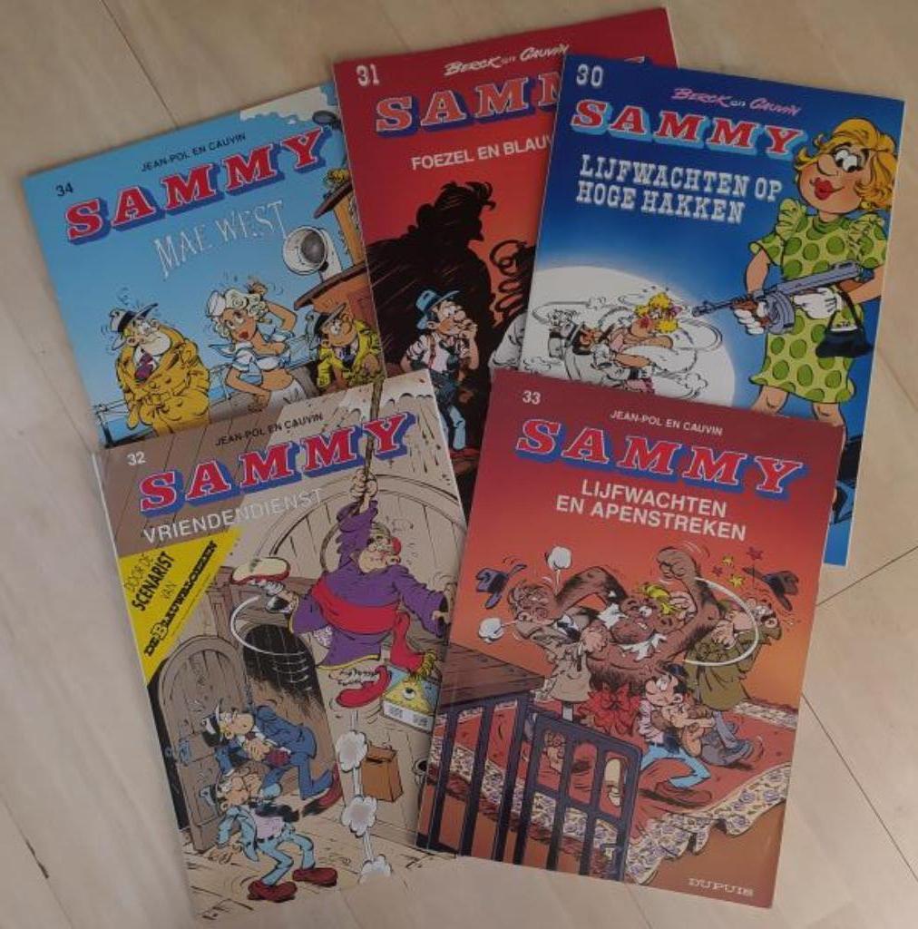 strips Sammy, Boeken, Stripverhalen, Ophalen