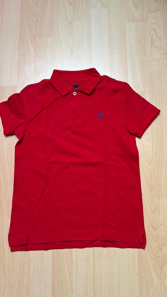 Rode polo River Woods 10 jaar, Kinderen en Baby's, Kinderkleding | Maat 140, River Woods, Ophalen of Verzenden, Zo goed als nieuw