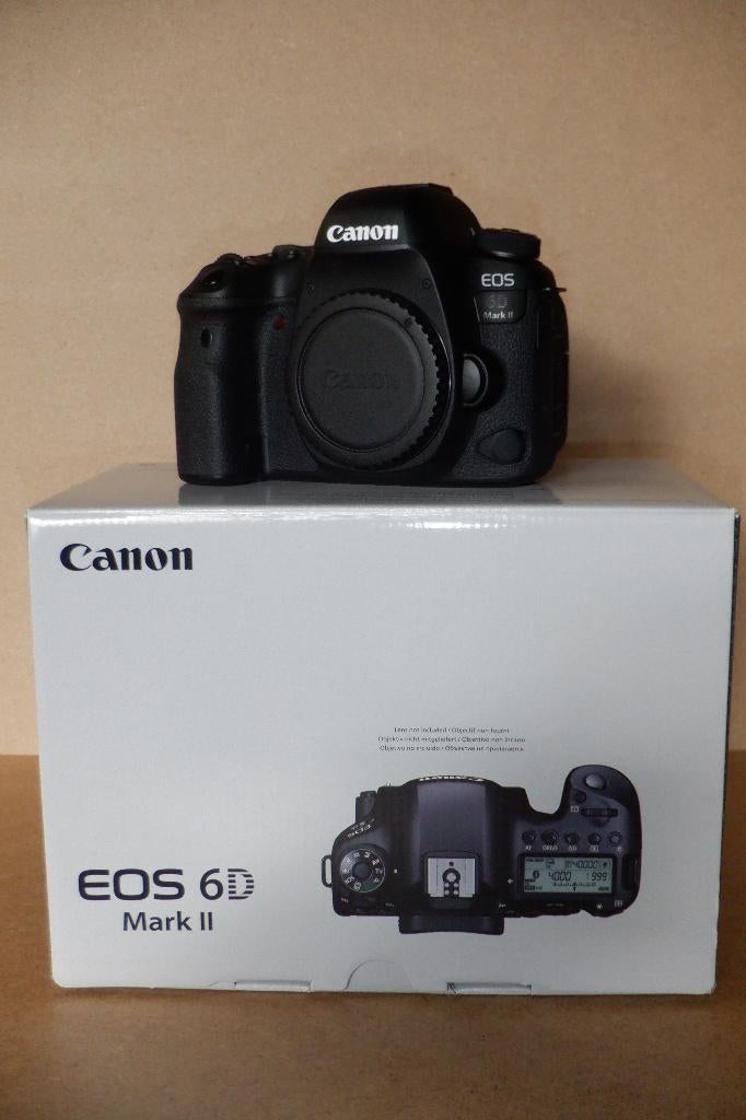 CANON EOS 6D MK II BODY, Audio, Tv en Foto, Fotocamera's Digitaal, Spiegelreflex, Canon, Ophalen of Verzenden, Zo goed als nieuw