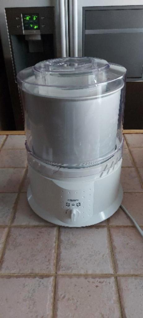 ijsmaker / sorbetmaket inhoud 1 liter, Elektronische apparatuur, IJsmachines, Ophalen of Verzenden, Zo goed als nieuw