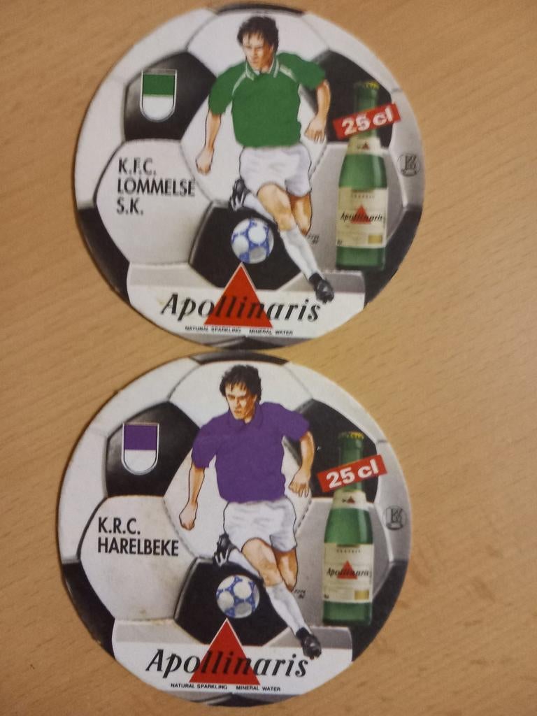 Sous-bocks Apollinaire, football, (287), Collections, Enlèvement ou Envoi, Comme neuf