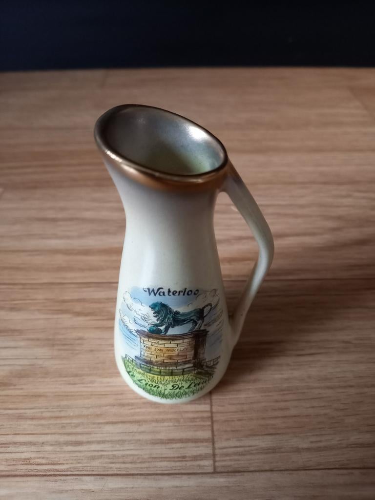 MINI VASE DU LION DE WATERLOO, Antiquités & Art, Enlèvement ou Envoi