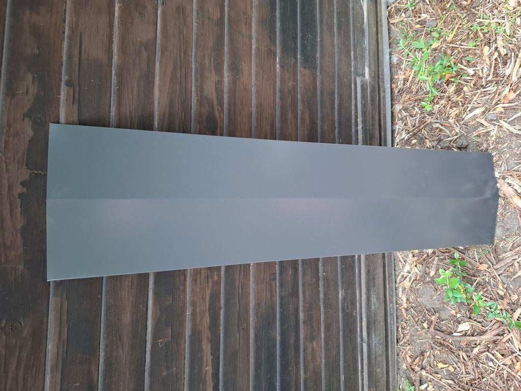 Dalle de faîtage Bricoprofiel 120cm graphite, Bricolage & Construction, Neuf, Gris, Enlèvement, Métal