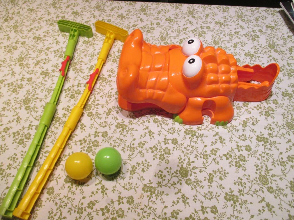 Krokogolf, Kinderen en Baby's, Speelgoed | Buiten | Actiespeelgoed, Gebruikt, Ophalen of Verzenden