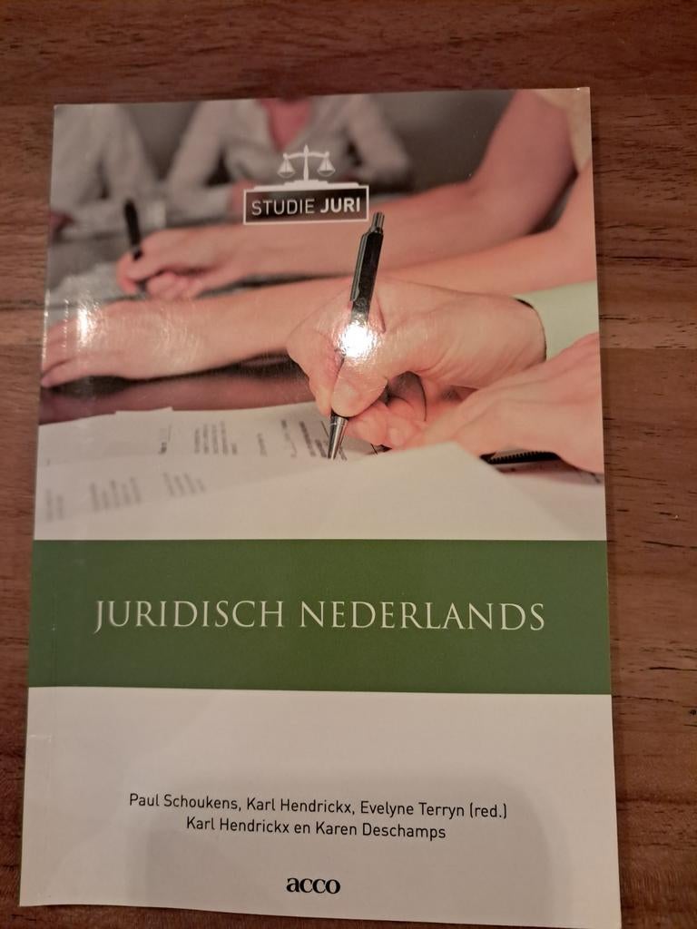 Karen Deschamps - Juridisch Nederlands, Ophalen of Verzenden, Zo goed als nieuw, Karen Deschamps; Paul Schoukens; Karl Hendrickx; Evelyne Terryn