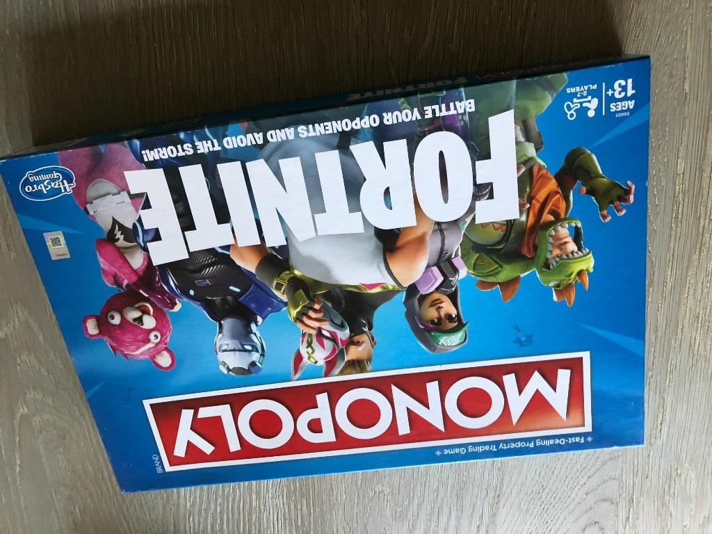 Monopoly Fortnite, Vijf spelers of meer, Ophalen, Zo goed als nieuw, Hasbro