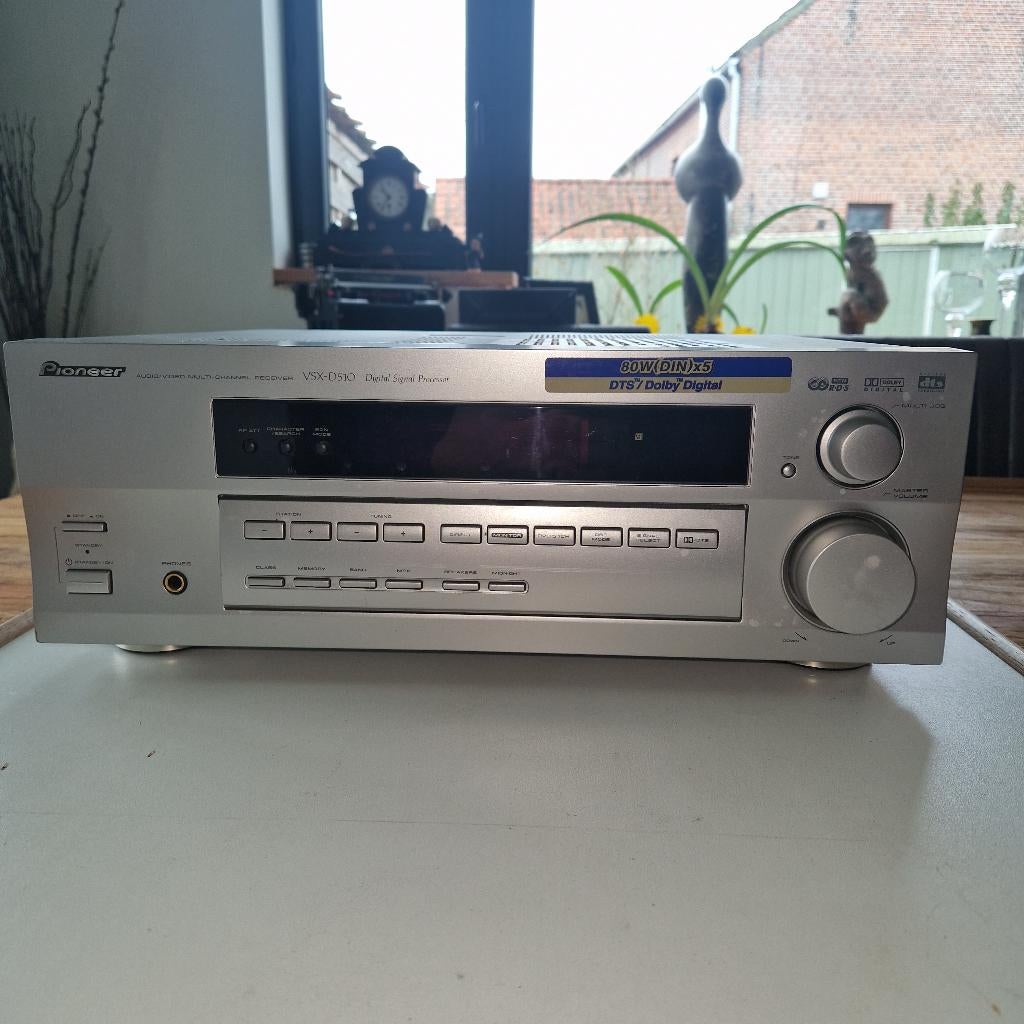 pioneer multi channel versterker  (5.1), 60 à 120 watts, Enlèvement, Pioneer, Utilisé
