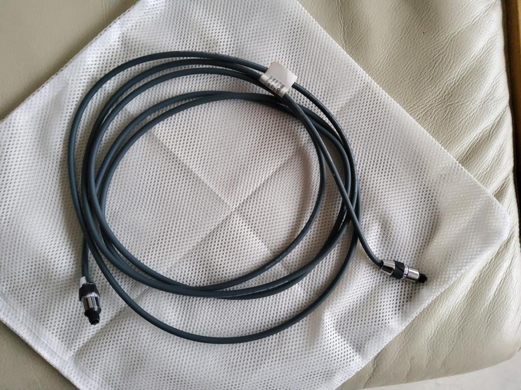 Monster Fibre Optique Toslink 3 mètres 400DFO, TV, Hi-fi & Vidéo, Câbles audio & Câbles de télévision, Comme neuf, Câble optique