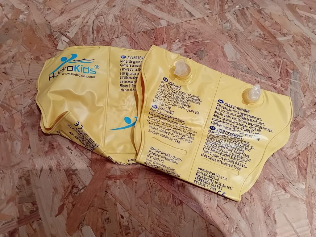 Zwembanden armen, Kinderen en Baby's, Babykleding | Baby-zwemkleding, Ophalen of Verzenden, Zo goed als nieuw