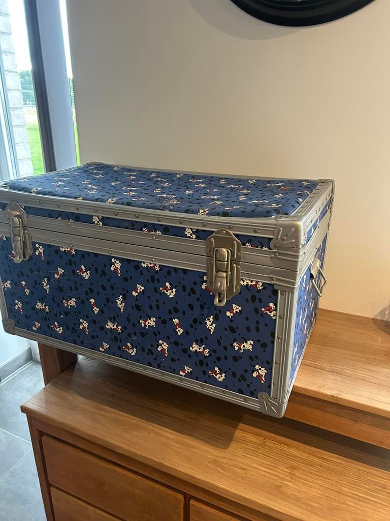Grande malle coffret jouet style 101 dalmatiens enfant 75/45, Enlèvement