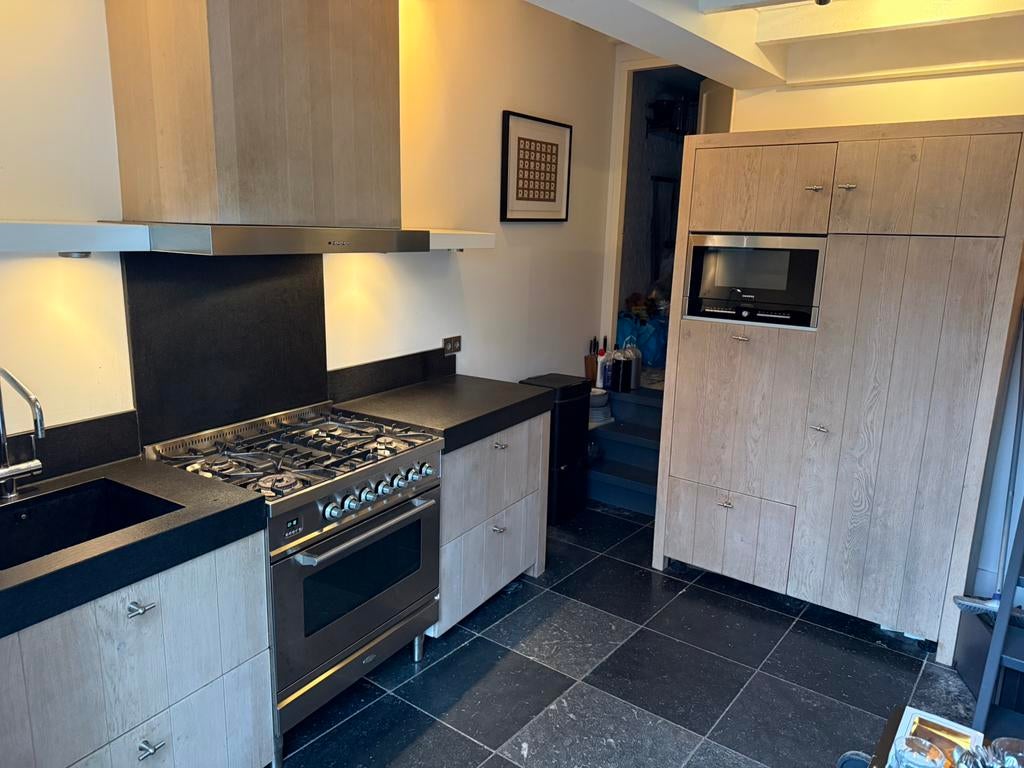 Cuisine droite en bois massif + électroménagers + DÉMONTÉE, Maison & Meubles, Cuisine | Cuisines complètes, Cuisine à paroi simple