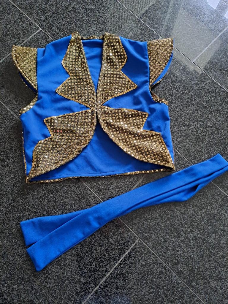 Gilet bleu taille S, Enlèvement ou Envoi, Comme neuf, Taille 46 (S) ou plus petite, Vêtements