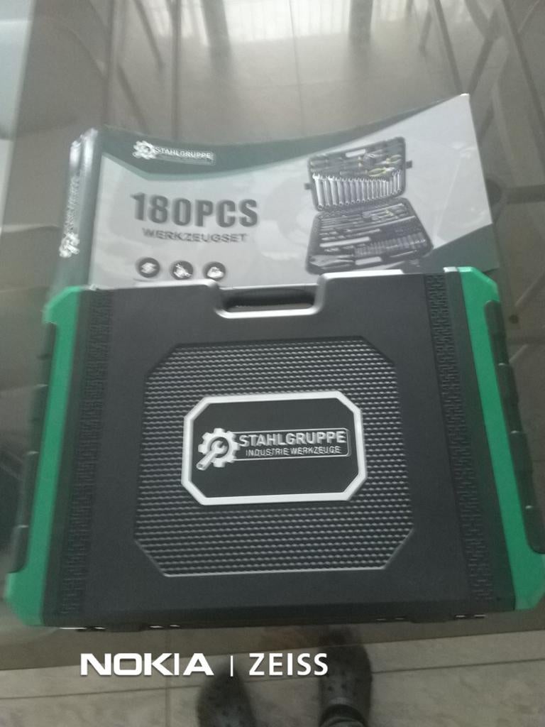 Gereedschapkoffer stalhgruppe nieuw, Doe-het-zelf en Bouw, Gereedschapskisten, Ophalen, Gevuld, Nieuw