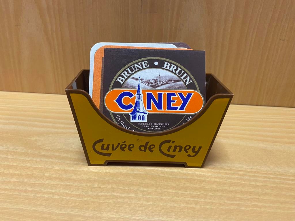 Sous bocks et porte sous bocks Ciney, Collections, Comme neuf