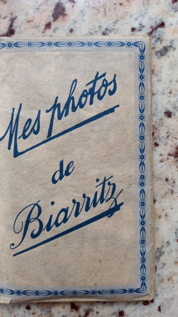 12 Anciennes photos dans le dossier v Biarritz, Collections, Photos & Gravures, Enlèvement ou Envoi, Comme neuf, Photo