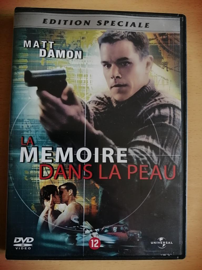 DVD La Mémoire dans la peau  2002 ‧ Thriller/Action ‧ 1h 59m, Cd's en Dvd's, Dvd's | Actie, Actie, Ophalen of Verzenden