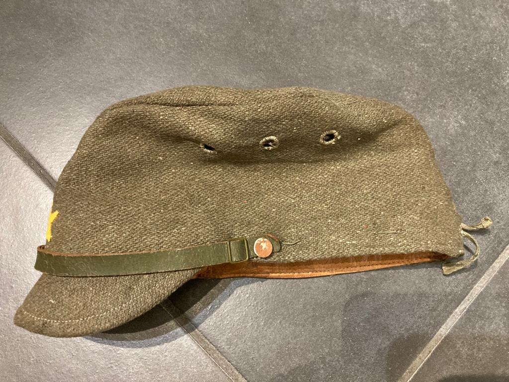 Casquette japonaise ww2 militaria RARE ORIGINALE, Collections, Enlèvement ou Envoi
