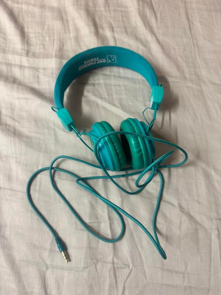 BNP Paribas Fortis Headphones, Computers en Software, Headsets, Ophalen of Verzenden, Zo goed als nieuw, Bedraad, On-ear