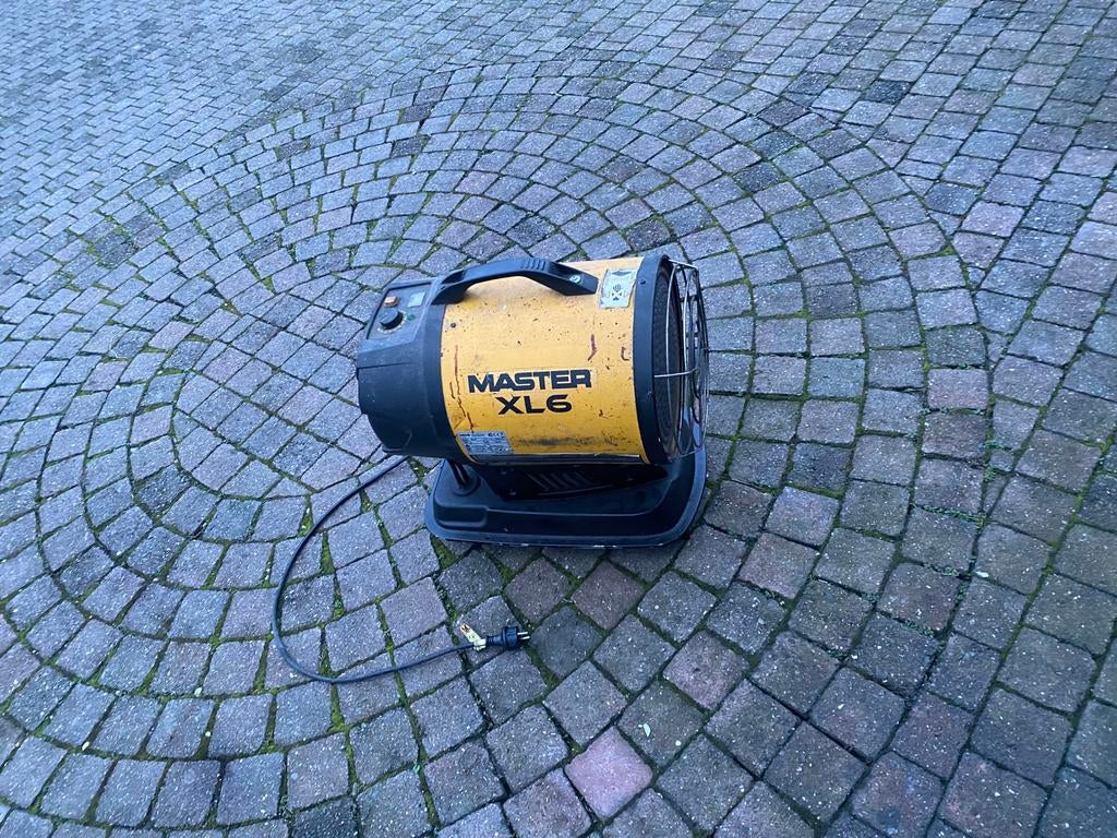 Heteluchtkanon master, Ophalen, Zo goed als nieuw