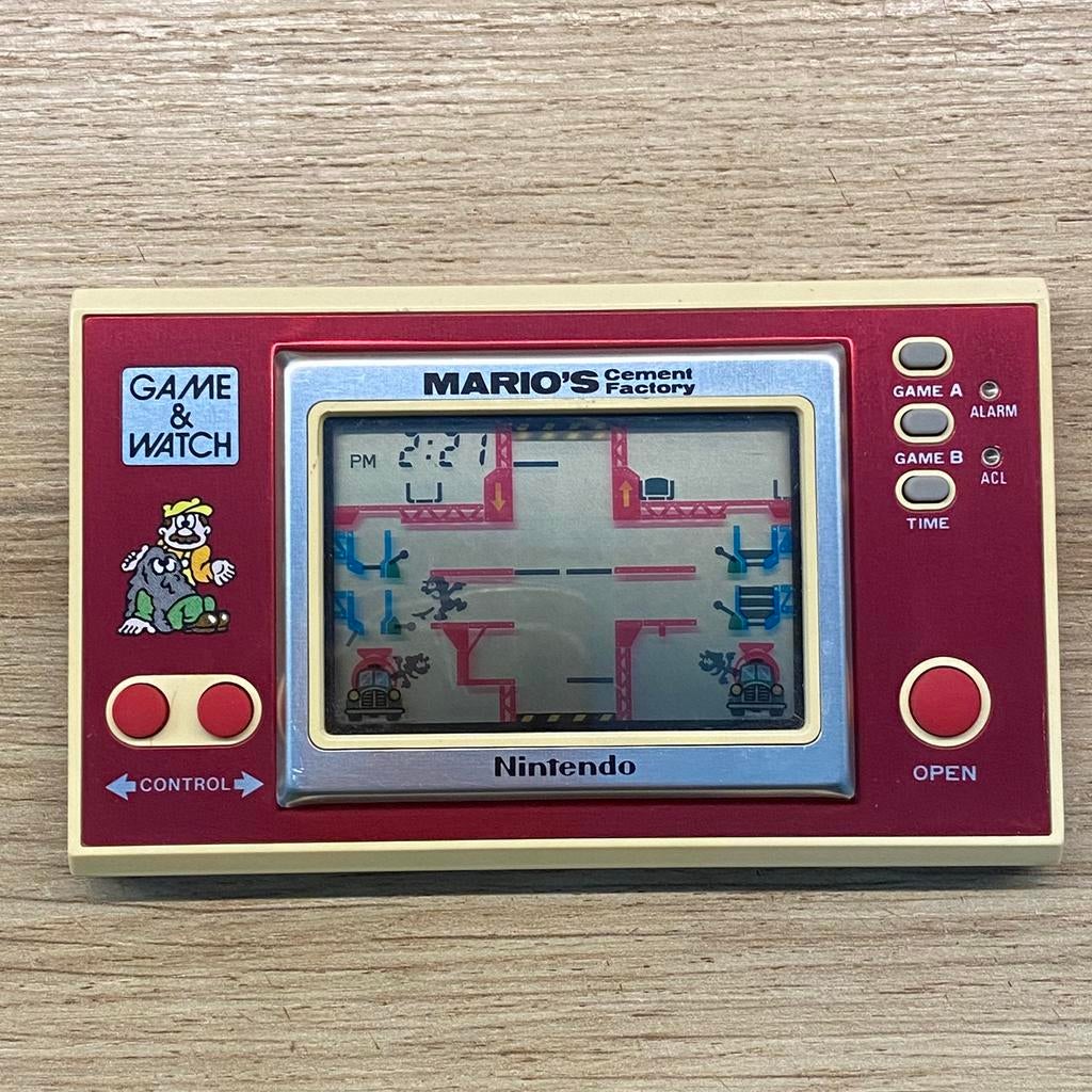 Nintendo Game&Watch Mario’s Cement Factory, Consoles de jeu & Jeux vidéo, Enlèvement ou Envoi, Comme neuf