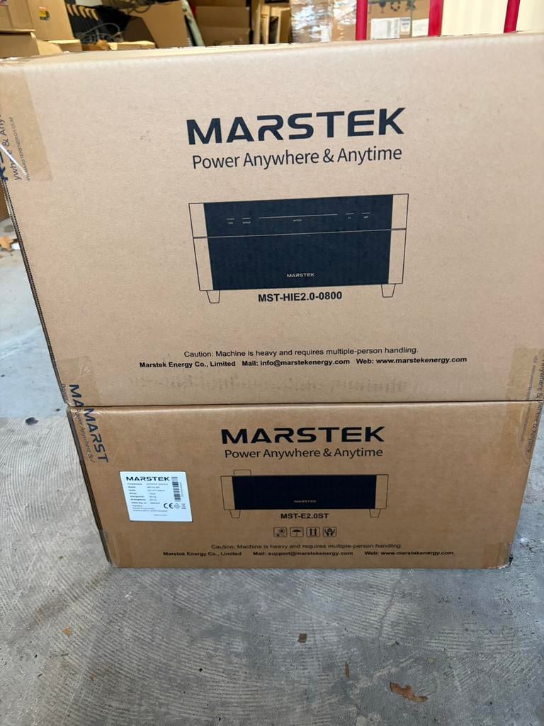 Marstek Venus‑A Master + 2,14 kWh Batterij Incl.BTW 4.28kwh, Doe-het-zelf en Bouw, Ophalen of Verzenden, Nieuw, Elektriciteit