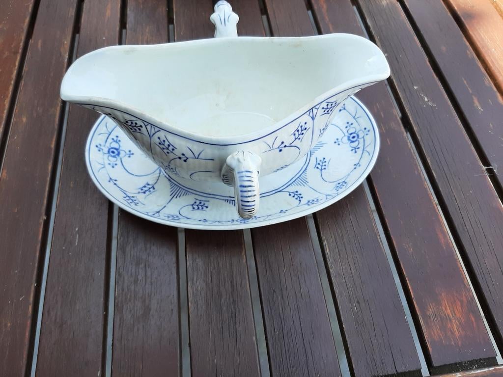 Sarreguemines Copenhagen sausboot, Ophalen of Verzenden