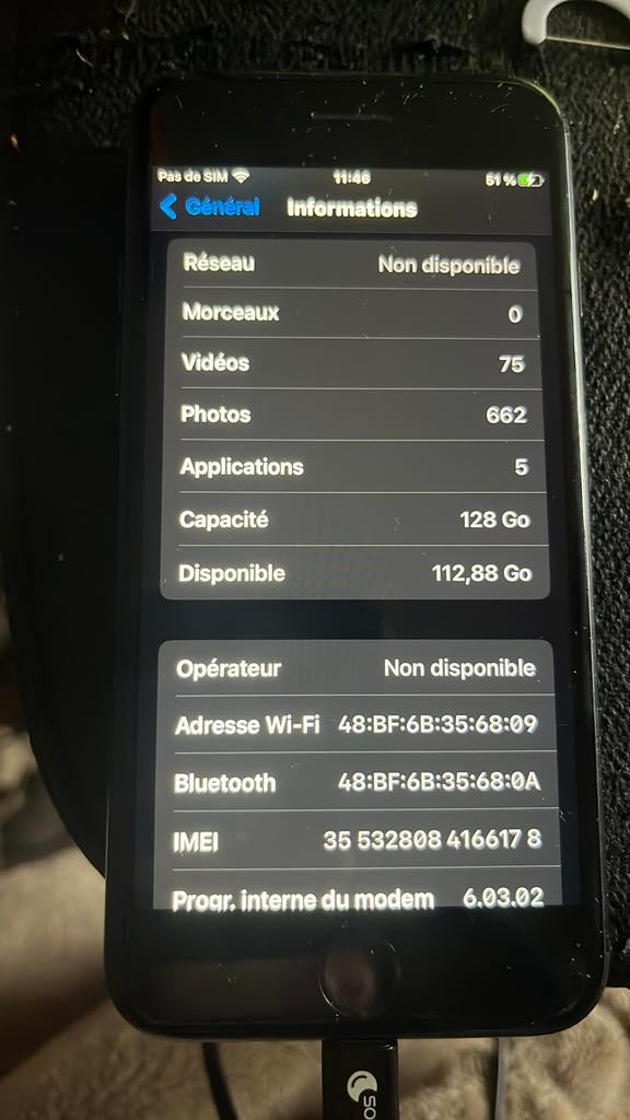 Iphone 7 128gb, Telecommunicatie, Mobiele telefoons | Apple iPhone, Ophalen of Verzenden, IPhone 7