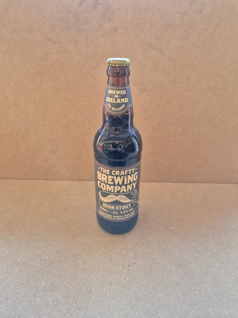 Bouteille de bière The Crafty irish stout, Ophalen of Verzenden, Gebruikt, Flesje(s), Overige merken