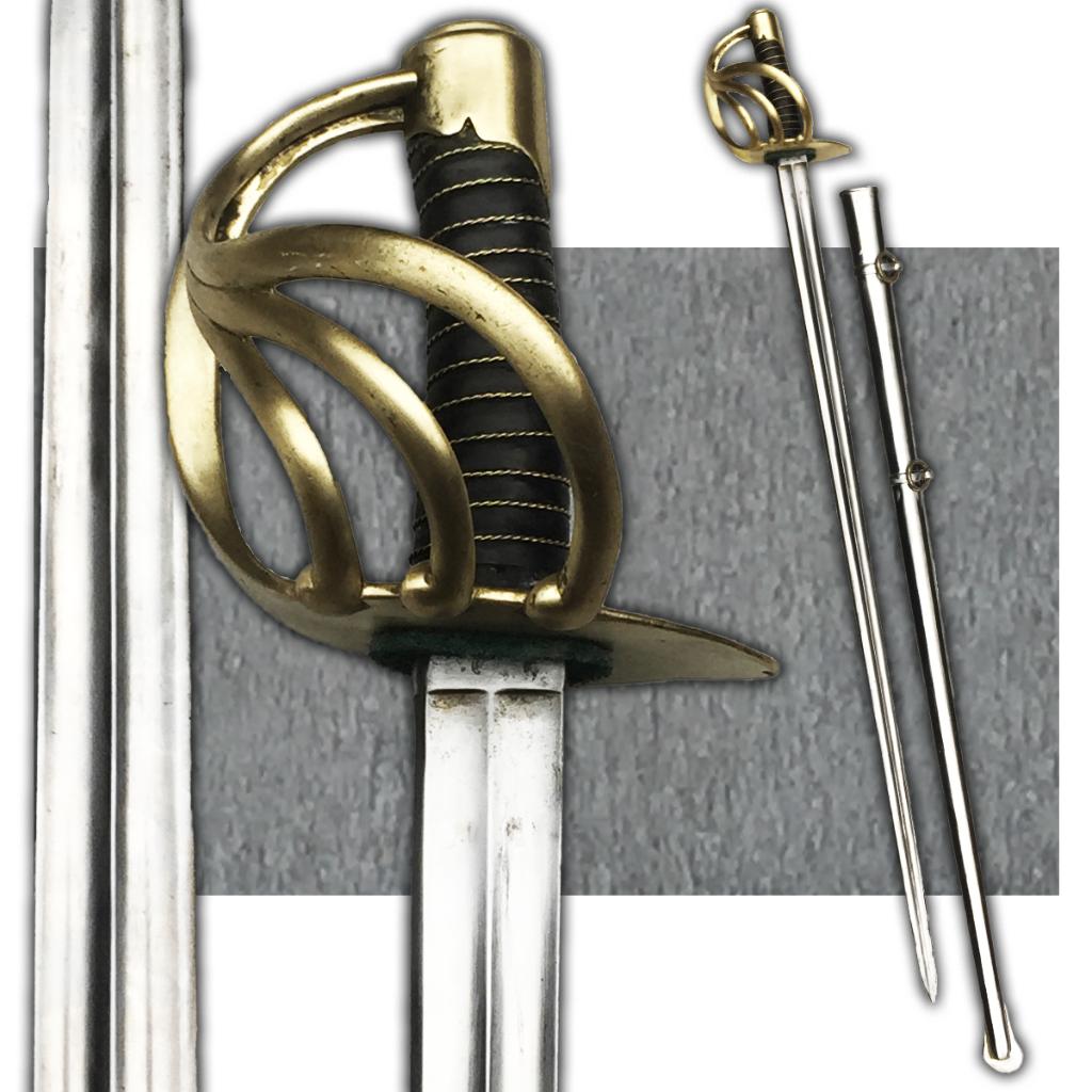 🚨RARE SABRE DE TYPE CUIRASSIER FRANCAIS EMPIRE KLINGENTHAL, Collections, Envoi, Marine