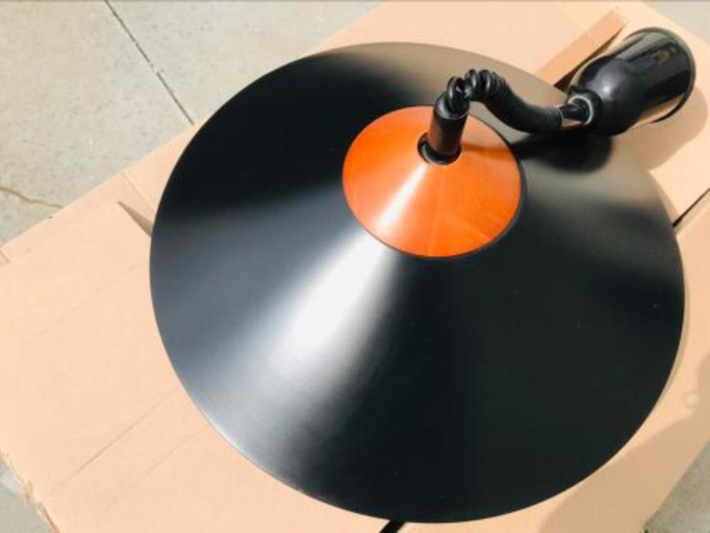 Hanglamp art deco-stijl, Ophalen, Gebruikt, Hout, Art deco