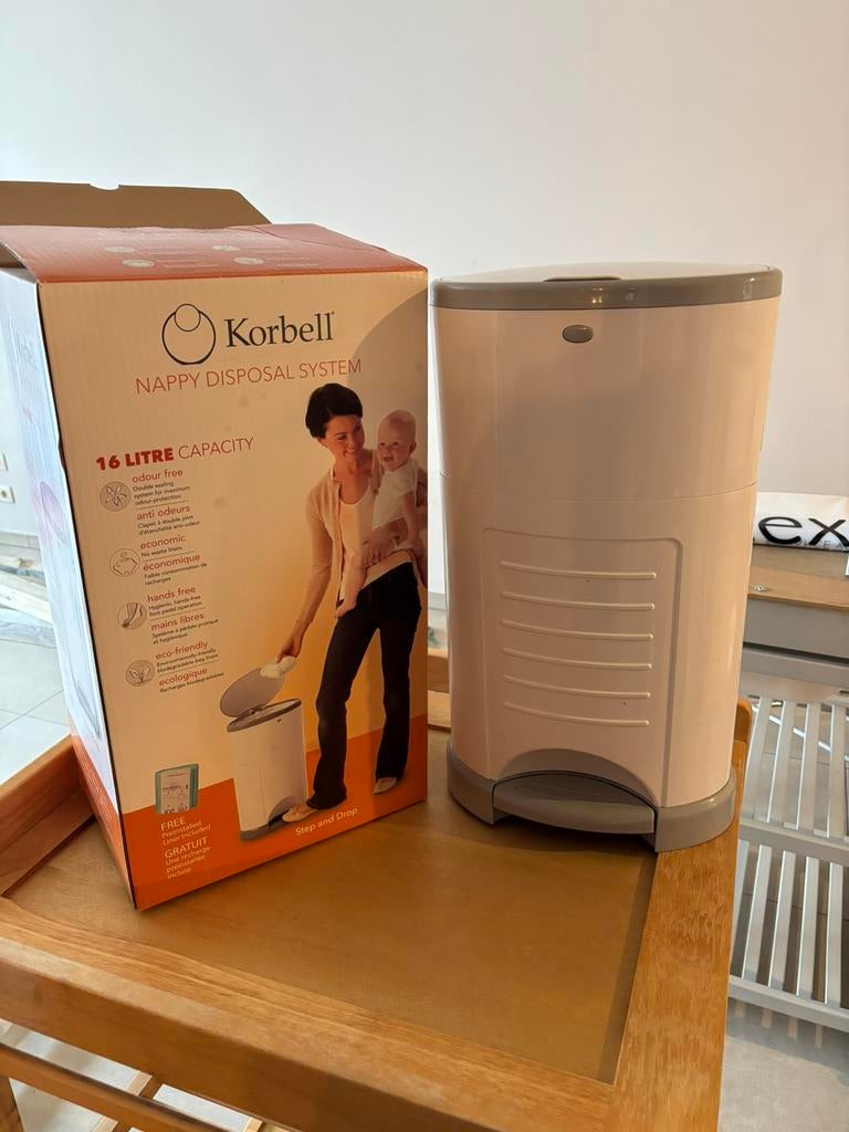 Luieremmer Korbell, Kinderen en Baby's, Luieremmer, Zo goed als nieuw, Standaard, Ophalen