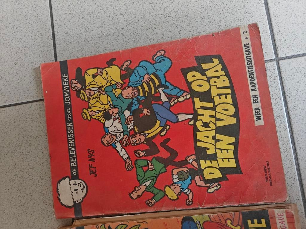 Oude Jommeke albums, Boeken, Ophalen