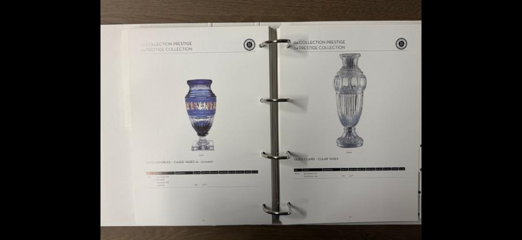 Val Saint Lambert catalogus, Antiek en Kunst, Antiek | Glaswerk en Kristal, Ophalen of Verzenden