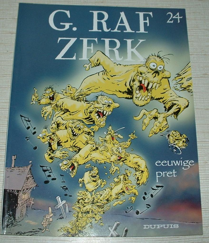 strip g rafzerk nr 24 eeuwige pret - 1e druk, Neuf, Cauvin - Hardy, Enlèvement ou Envoi, Une BD