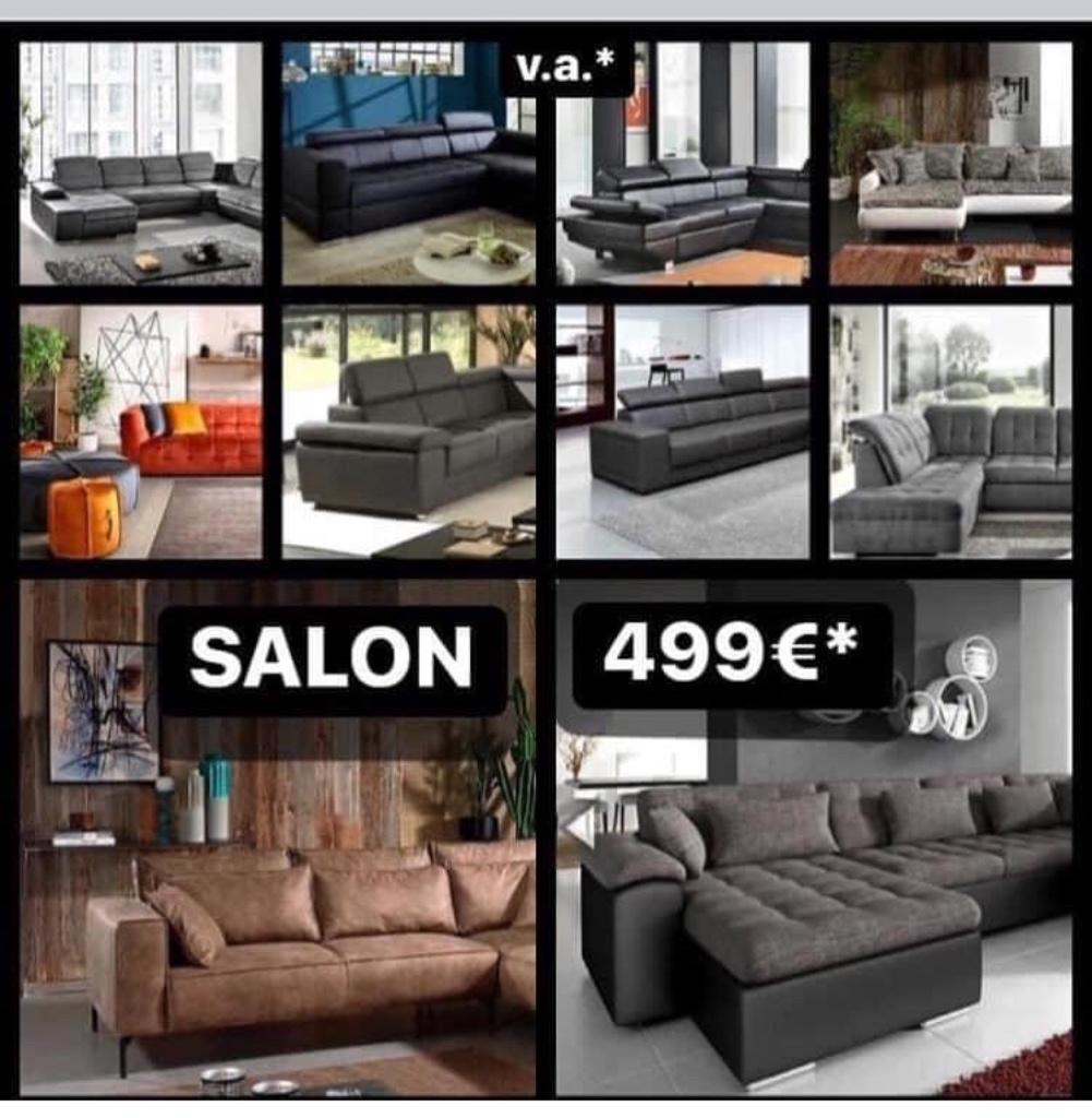 #BOXSPRING #SOFA #FURNITURE TOT-70% VOORDEEL ☎️SNEL, Ophalen of Verzenden, Nieuw, Boxspring