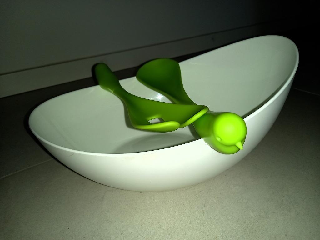 saladier et couverts, Maison & Meubles, Cuisine| Tupperware, Enlèvement, Neuf, Blanc, Récipient ou Bol