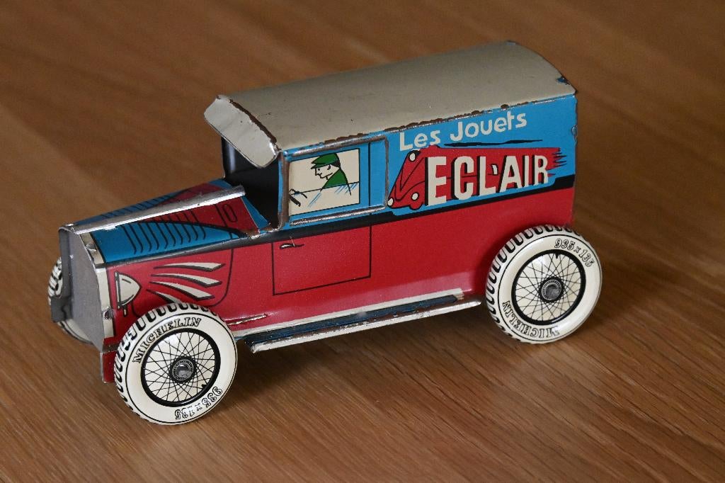 Voiture en tôle CR années 1960-1970, Antiquités & Art, Enlèvement ou Envoi