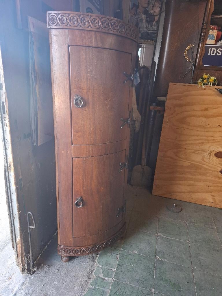 Indonesisch hoek kastje, Ophalen, Gebruikt