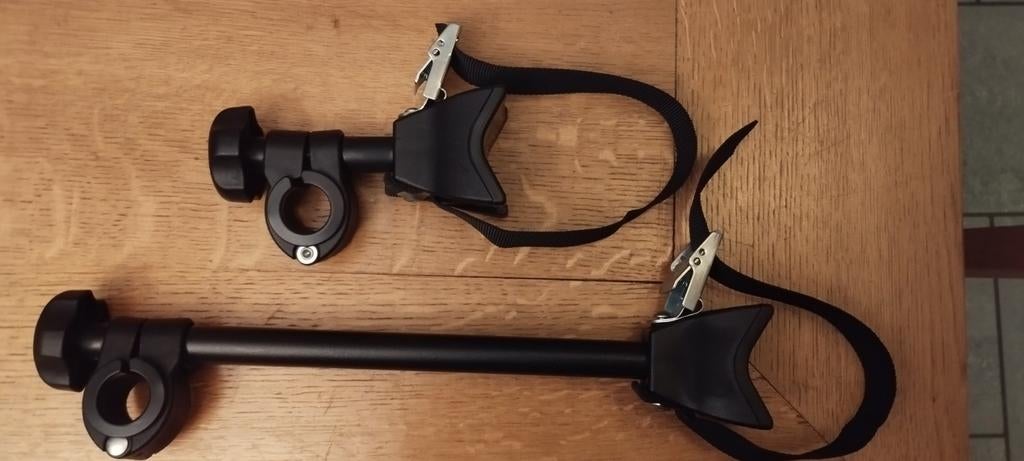 2 Supports de cadre pour porte-vélos  Eufab  carbone ou XL, Ophalen of Verzenden, Nieuw