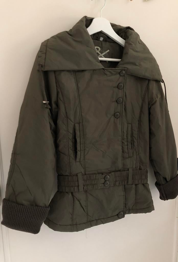 warme winterjas dames JBC small S 36, Kleding | Dames, Bruin, JBC, Ophalen of Verzenden, Maat 36 (S)