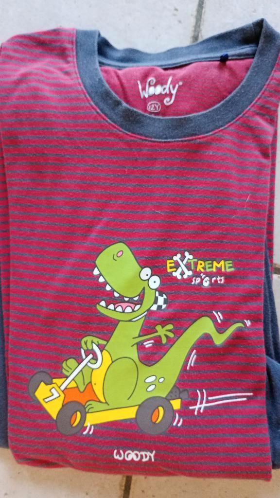 Woody pyjama maat 152, Nacht- of Onderkleding, Gebruikt, Ophalen of Verzenden, Jongen