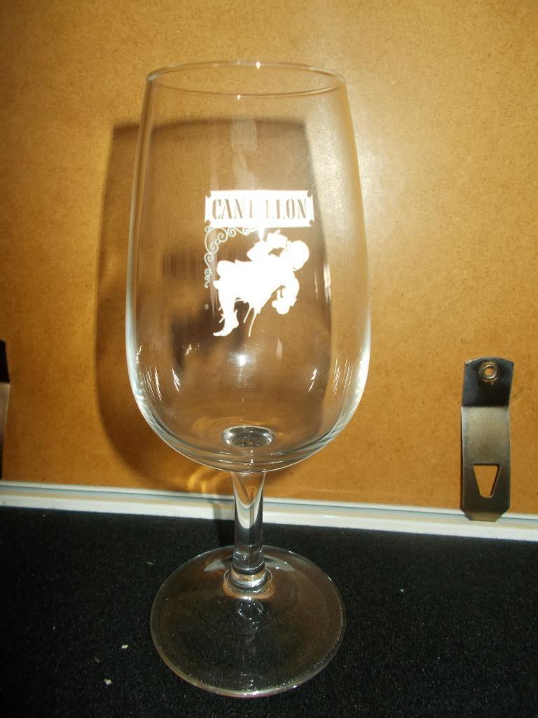 CANTILLON-oud port style proefglas Gueuze-Lambic-hoog 15,5cm, Ophalen of Verzenden, Zo goed als nieuw, Glas of Glazen, Overige merken