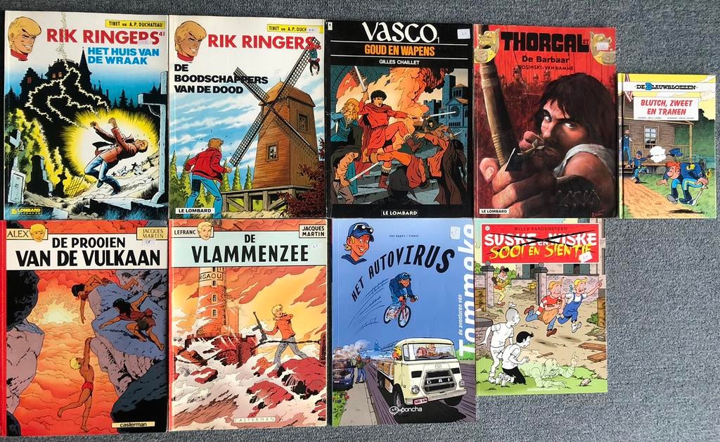 Strips aan 2,5€, Boeken, Stripverhalen, Ophalen of Verzenden, Gelezen