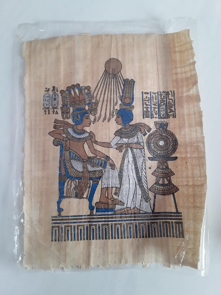 Véritable papyrus égyptien, Enlèvement ou Envoi